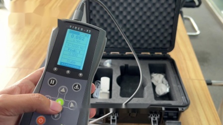 振动检测仪X3振动单位切换操作视频