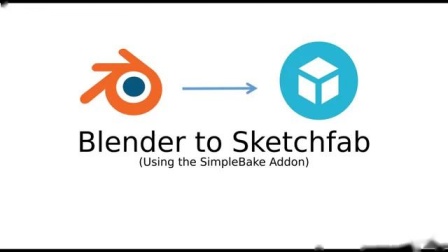Blender插件SimpleBake V1.1.8 烘焙PBR材质纹理贴图工具