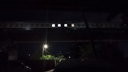 DF11G 0159和DF11G 0161牵引Z111次列车快速通过西江大桥-3