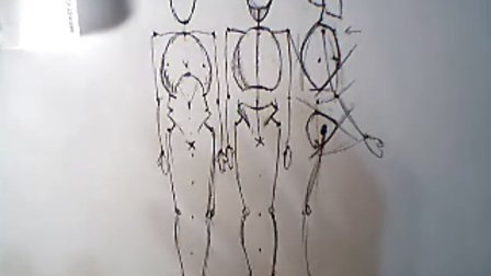 素描人体结构05