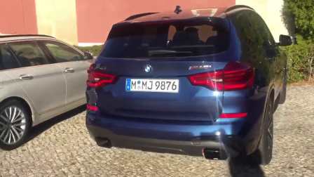 2017 实拍 宝马 BMW X3 M40i - 排气声浪