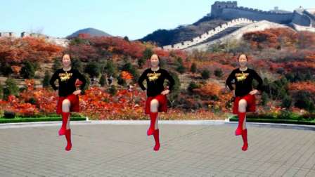 点击观看《宜阳明萱广场舞 动感水兵舞 北京的金山上 编舞 春英》
