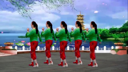 点击观看《2018年宜阳明萱广场舞 洪湖水浪打浪 好听好看经典红歌广场舞舞蹈视频》
