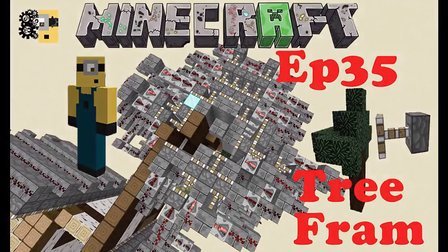 【我的世界扁桃EP35中】原版5X5全树苗树场_MC_minecraft