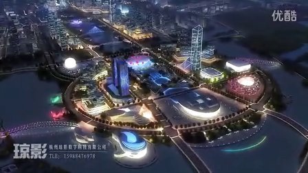 杭州未来科技城照明总规动画