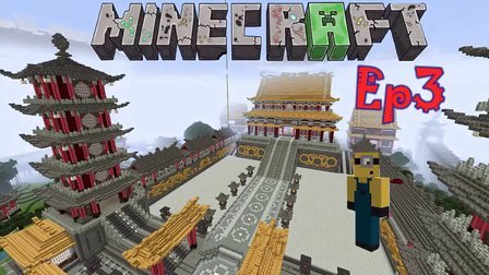 〖扁桃〗我的世界盘灵古域Ep3〓皇城中真的有兔女郎XD〓MC_Minecraft