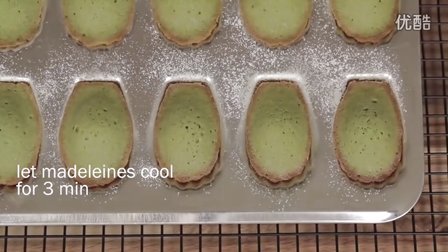 [Jennysta小吃货] 抹茶玛德琳蛋糕 How To Make Green Tea Madeleine 抹茶マドレーヌの作り方 （レシピ）