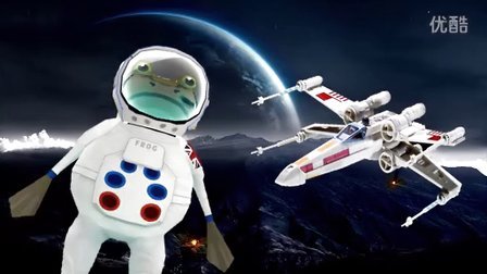 【屌德斯解说】 模拟青蛙 宇宙蛙上太空开飞船玩星球大战