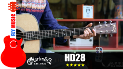马丁Martin HD28 全单民谣吉他 音色视听 飞琴行评测