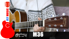 马丁martin M36 全单民谣吉他 音色试听 飞琴行评测