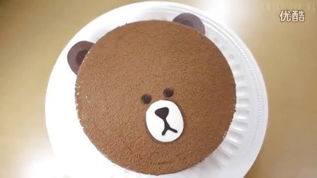 如何制作可爱的小熊蛋糕