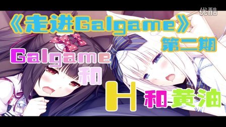 [起源云游社]《走进Galgame》第二期：GALGAME和H和黄油。