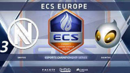 CSGO比赛：ECS第一赛季EnVyUs vs Dignitas(cobble)#3