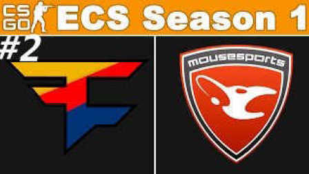 CSGO比赛：ECS第一赛季FaZe vs Mouz(dust2)#2