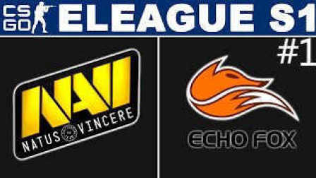 CSGO比赛：ELEAGUE联赛NAVi vs Echo Fox(train)#1