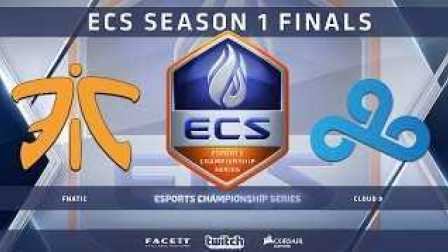 CSGO比赛：ECS季后赛Fnatic vs C9(dust2)