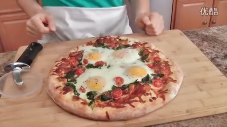 【Laura教你做】Breakfast Pizza - 早餐披萨