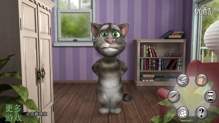 【小音游戏室】汤姆猫讲故事之玫瑰花精_,会说话的汤姆猫