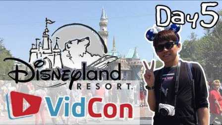 Vidcon2016 Day 5︱Disneyland day trip! !