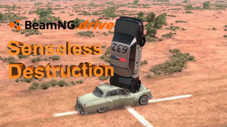 【丧尸】BeamNG Drive 车祸就是艺术！