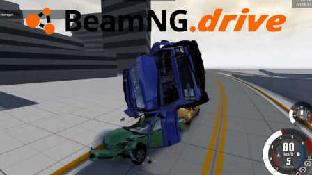 【丧尸】BeamNG Drive 连环车祸现场