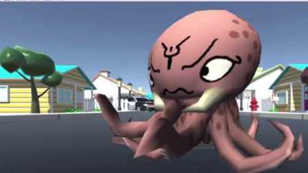 【峻晨独立游戏】章鱼入侵试玩-被外星生物席卷地球的恐惧！想想都可怕