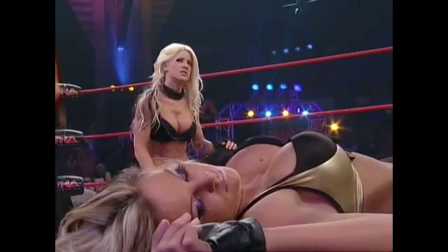 TNA摔角 女摔 安吉丽娜Love vs.维纶特 美