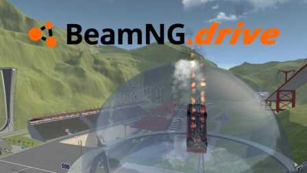 【丧尸】BeamNG Drive 超大跳台地图更新了！