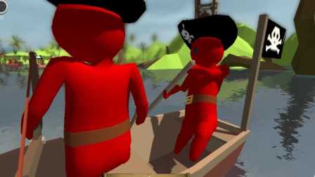 【峻晨独立游戏】木筏战争模拟器-蒙古国海军司令出动啦！