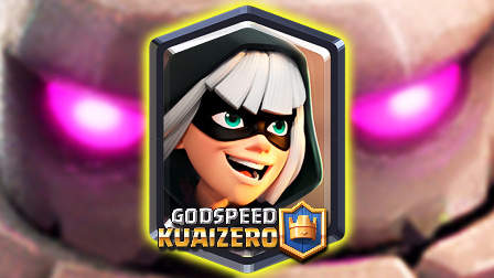 ★皇室战争★冠军牌组就是厉害，无敌石头幻影刺客 #G600★Clash Royale★酷爱娱乐解说