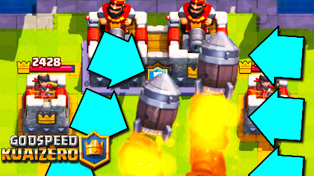 ★皇室战争★2v2部落战，炸弹流来啦 #G609★Clash Royale★酷爱娱乐解说