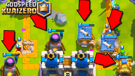 ★皇室战争★2v2部落战，无敌的房子流 #G610★Clash Royale★酷爱娱乐解说