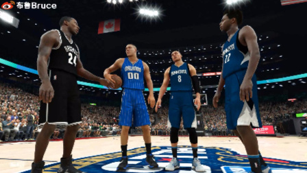 【布鲁NBA2K17实况】全明星扣篮大赛！拉文vs戈登 扣篮冠军三连庄！