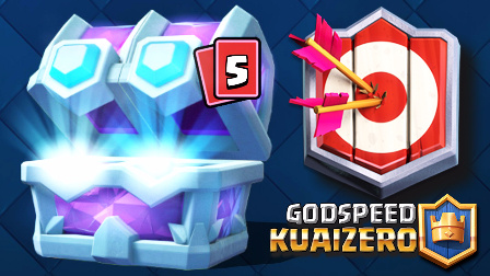 ★皇室战争★赛季结束！开启大师联盟赛1的选卡宝箱 #G631★Clash Royale★酷爱娱乐解说