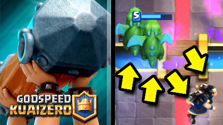 ★皇室战争★双龙双闪电法师，很有气势 #G664★Clash Royale★酷爱娱乐解说