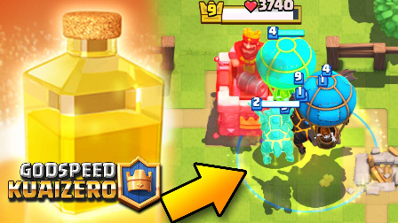 ★皇室战争★治疗法术配天狗气球，好猛！ #G688★Clash Royale★酷爱娱乐解说