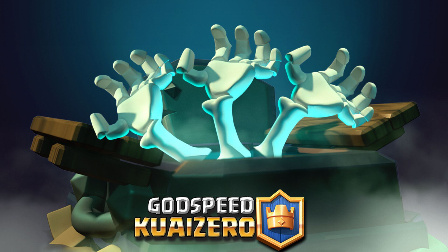 ★皇室战争★骷髅墓碑卡牌挑战来啦！★Clash Royale★酷爱娱乐解说