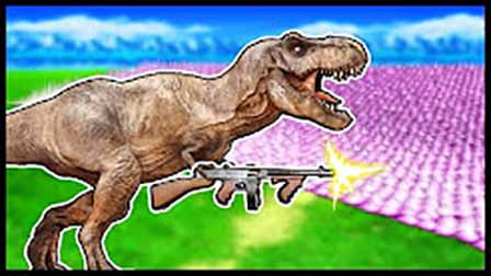 魔哒解说 史诗战争模拟器 侏罗纪恐龙大战指环王兽人军团
