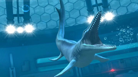 侏罗纪世界游戏第5期：彩鹦鹉龙、巨鄂鲨、泛地蓝龙 永哥玩游戏