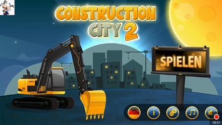 挖掘机 推土机 叉车 吊车 城市建设第1期 永哥玩游戏