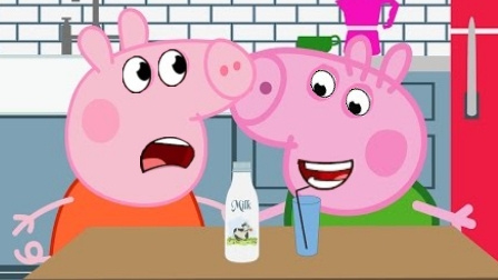 宝利亲子游戏 第一季 小猪佩奇的粉色冰激凌车和棒棒糖
