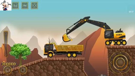 挖掘机模拟驾驶压路机推土机 工程车模拟驾驶 城市建设 永哥玩游戏