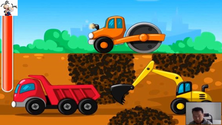 挖掘机压路机推土机挖土机土方车等工程车驾驶 永哥玩游戏