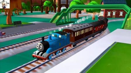 托马斯和他的朋友们第8期：小火车托马斯接受新任务 火车游戏 永哥玩游戏