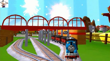 托马斯和他的朋友们第12期：托马斯进入幽灵城堡 小火车游戏 永哥玩游戏
