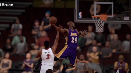 【布鲁NBA2K17实况】科比vs韦德奥尼尔！10年湖人vs06热火（西班牙语）