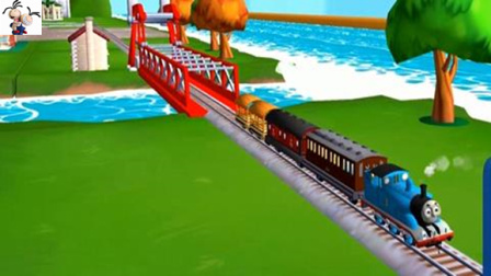 托马斯和他的朋友们第15期：托马斯码头遇险 小火车游戏 永哥玩游戏