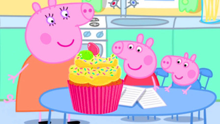 【方块】小猪佩奇制作糖果纸杯蛋糕★制作蛋糕小游戏★小猪佩奇奥特曼熊出没超级飞侠