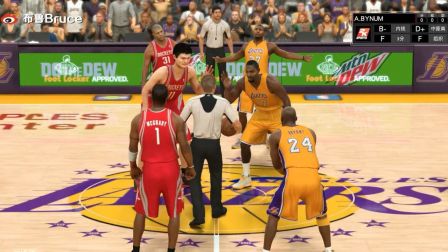 【布鲁NBA2K17实况】湖人经理：叒绝杀！科比隔扣姚明！麦迪火箭vs湖人（八）