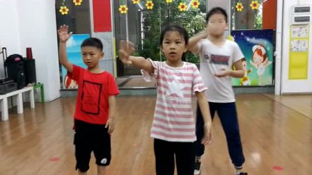 广州小孩学街舞阿钦老师夜空中最亮的星舞蹈教学